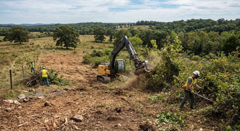 Pasture Clearing in Houston, TX