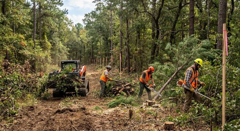 Terrain Clearing in Katy, TX