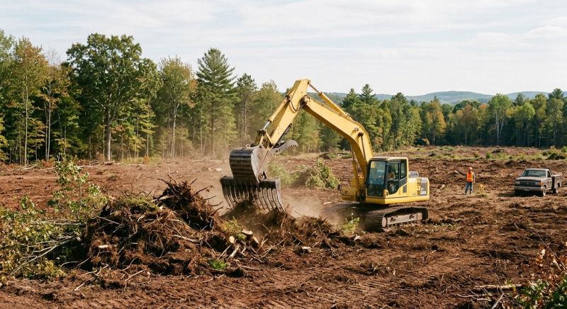 Building Site Clearing in Marietta, GA