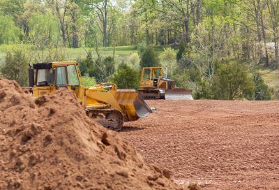 Bulldozer Clearing in Houston, TX