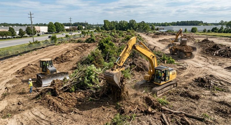 Commercial Land Clearing in Marietta, GA