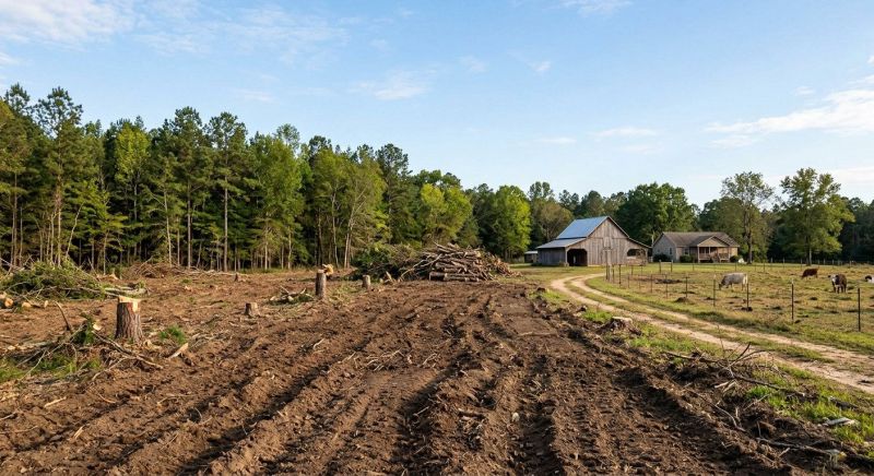 Easement Land Clearing in Katy, TX