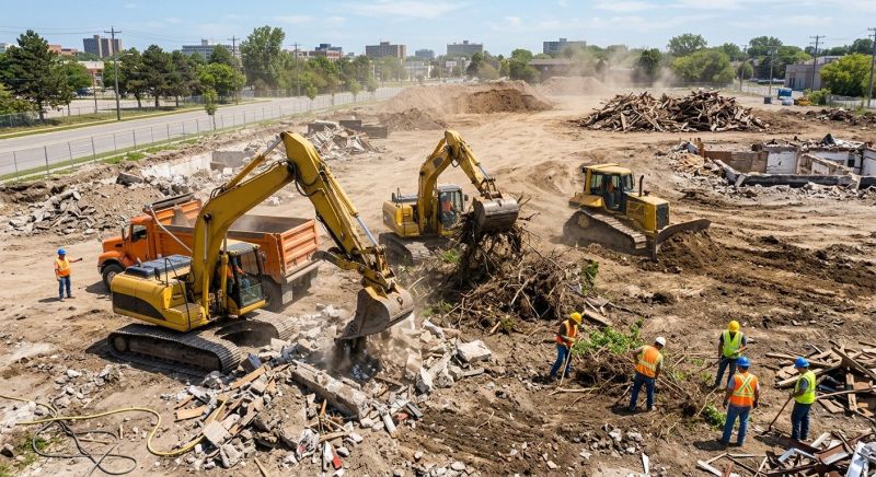 Site Clearing Service in Atlanta, GA