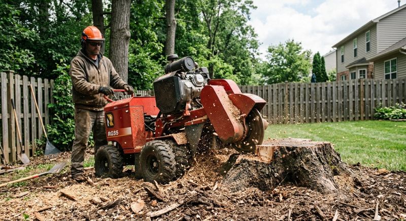 Stump Cutting in Waldorf, MD